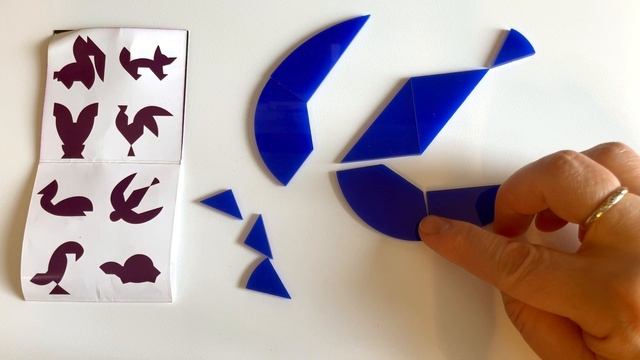 Таины фигур головоломка пазл Колумбово яйцо