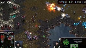 ASL 19 Ro 16 Starcraft Barracks vs Light | Старкрафт
