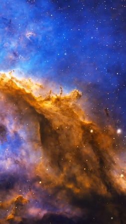 Визуализация туманности Драконы Ара (NGC 6188)