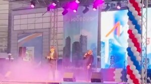 «Она не твоя» кавер, совместно с Алексеем Блиновым в день города Люберцы 2022