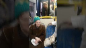 Бабка Тамара и выступления в автобусе 203