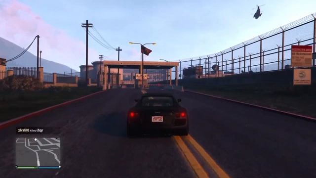 Breaking into the Military base GTA Five