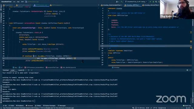 ChowDSP Coding Livestream #2 (Fun with Filters)