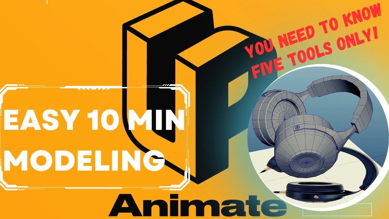Learning modeling in 5 minutes in Maya. You need the 5 tools only !