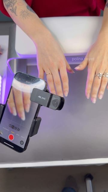 Как снимать мастер-классы по маникюру на новую макролинзу 4BLANC ZOOME. Полина Синица смотреть онлайн