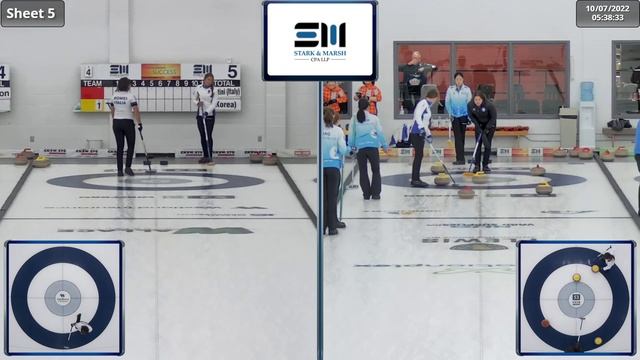 Seungyoun Ha vs. Stefania Constantini - Draw 3 - S3 Group Curling Stadium Series