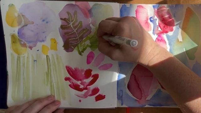 Very Zen Art Journaling in the Garden, Part 2 смотреть онлайн