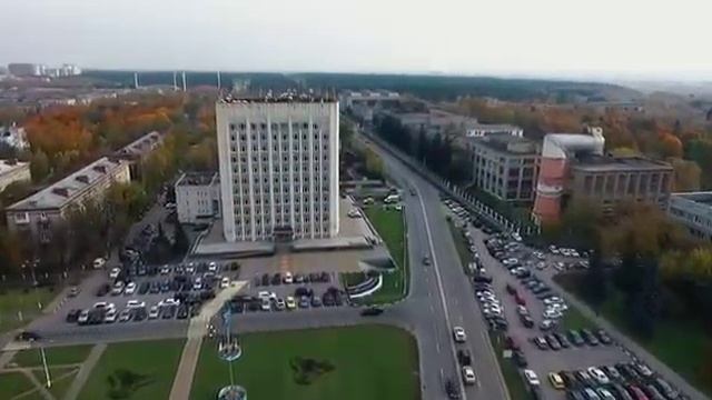 Наукоград г. Жуковский с высоты птичьего полёта