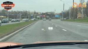 Интерактивная навигация на проекции на прошивке GMCustoms на Zeekr 001