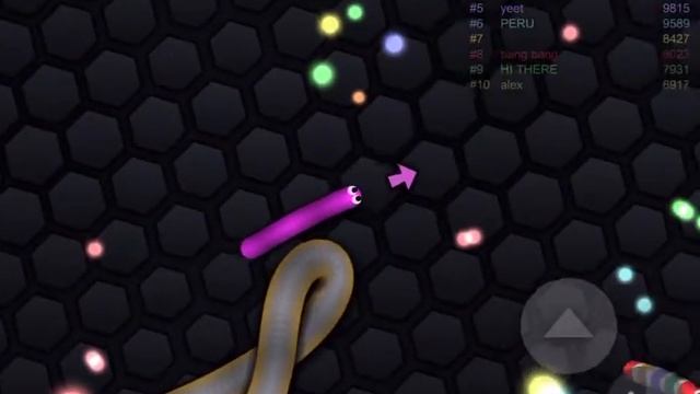 Slither.io - I Killed a Giant Snake! And, Free Roam (part 3) - [4]
