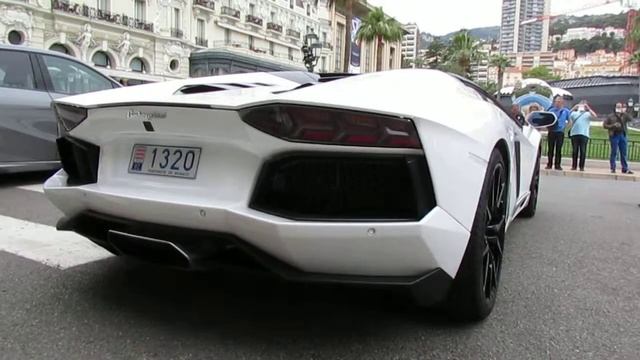 Lamborghini Aventador LP700-4 Roadster (Monaco) Start Up, Loud смотреть онлайн