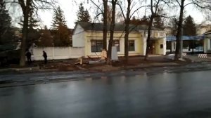 Город Суми КПП Russian troops swept into Ukraine 25 февраля 2022 г