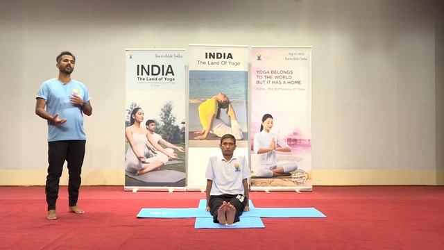 Common Yoga Protocol - Demonstration