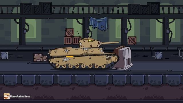 HomeAnimations - Мультики про танки  Побег с военной базы - Мультфильм про танки
