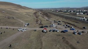 11.04.25 Сотрудники Администрации Аскизского района и подведомственных учреждений провели субботник