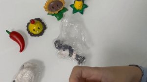 Respect Растения против зомби распаковка восемь фигурок 2￼