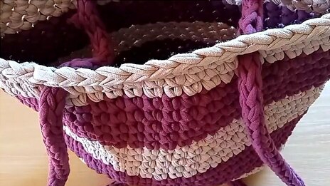 Вяжем рюкзак крючком смотреть онлайн