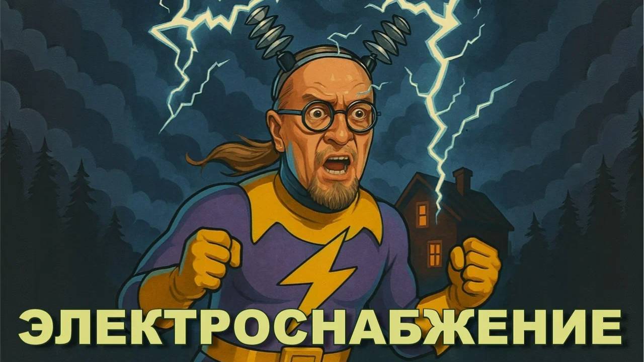 Электроснабжение загородного дома. Как сделал я?