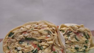 Рулет с крабовыми палочками