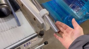 Режем РЕЗИНОТЕХНИЧЕСКУЮ ленту сабельной гильотиной SAY-MAK SGM-D 1270 / обзор - тест