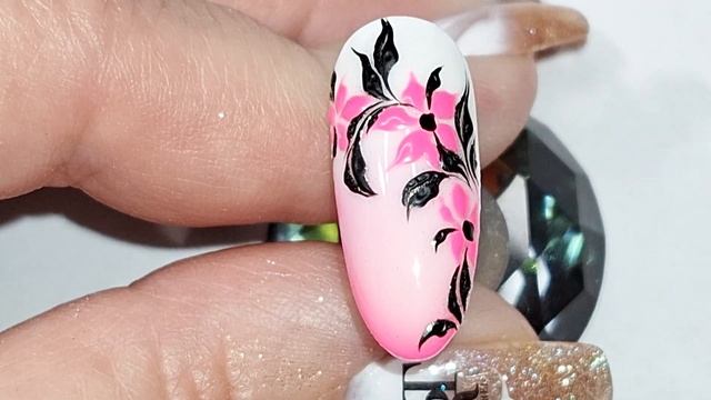Подробный видеоурок. Весенний  цветочный маникюр./Spring manicure. Flowers.  Tutorial.