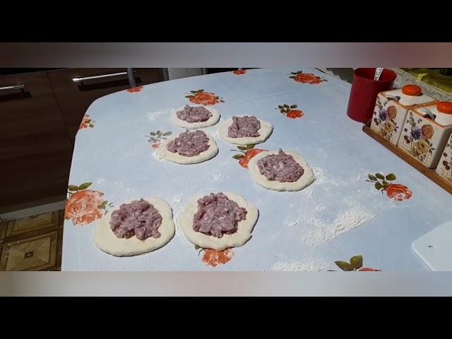 Поработали,можно и покушать//Готовлю вкусный обед//Беляши с  мясом//