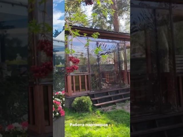 Мягкие окна — работы наших партнеров #дачазимой #мягкиеокна #загородныйдом #загороднаяжизнь