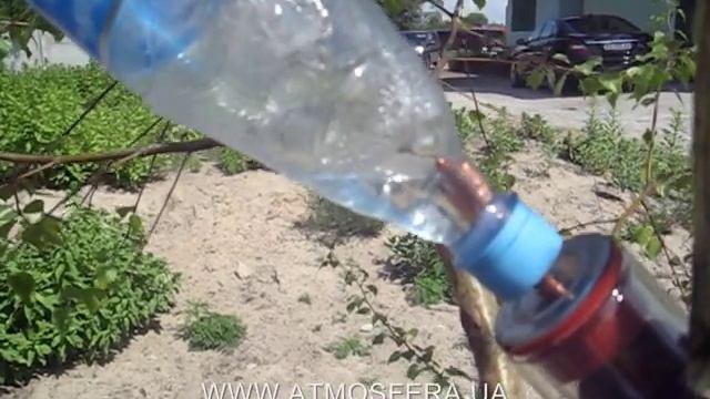 Солнечный коллектор с трубкой HeatPipe кипятит воду.