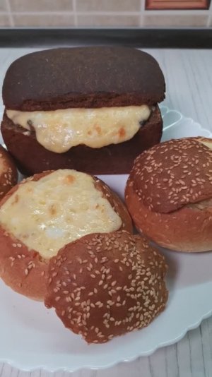 Жульен в хлебе