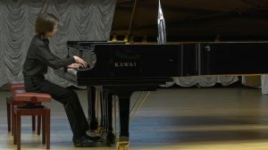 Р.Шуман «Вечером» из цикла «Фантастические пьесы»,op.12. Ивашков Георгий, 11 лет. Педагог В.Матвеев