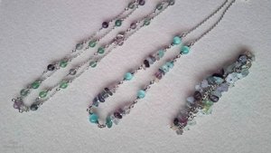 Украшения из флюорита