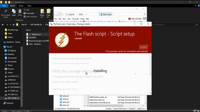 GTA 5 PC - Flash Mod || How To Install Flash Mod In GTA 5 (PC) 2023