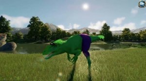 Jurassic World Evolution 2 Skin Mod T-Rex Colors Pack vs Red Skull Baryonyx vs Therizinosaurus