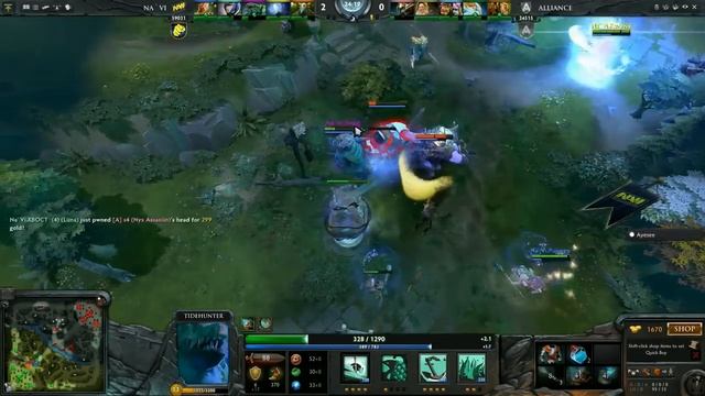 The Dota 2 International 2013 - Alliance vs NaVi Highlights - Upper Bracket Final смотреть онлайн