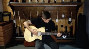 Обзор электроакустической гитары Crafter HT-250CE Orchestra Gloss Natural | SKIFMUSIC.RU