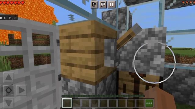 На меня напали цунами из лавы и воды В майнкрафт #minecraft #майнкрафт #цунами #цунамивмайнкрафте