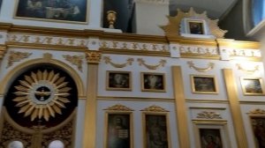 Иконостас из дерева.Резьба по дереву.Золочение резьбы.