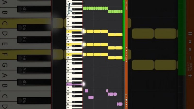 A Wilhelm Scream - Beautiful Girl Disease - IMPOSSIBLE REMIX #synthesia #impossible #impossibleremix