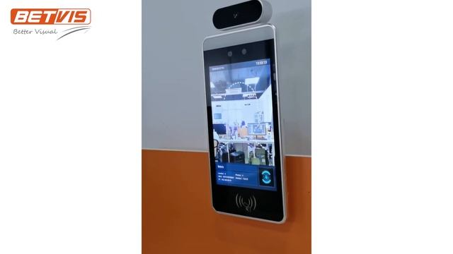 Infrared thermal camera body temperature measurement face recognition kiosk смотреть онлайн