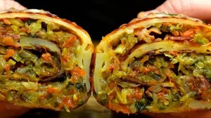 Картофельный рулет в духовке