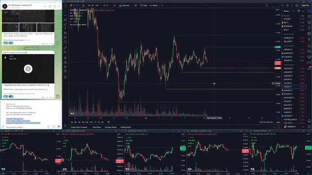 Обзор рынка криптовалют. Binance futures. 10 Апреля 2023г. смотреть онлайн