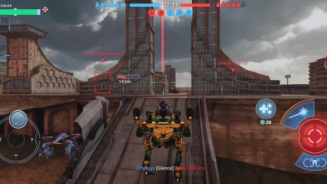 Falcon MK2 традиционалист на nucleon! Мощный танк! War Robots