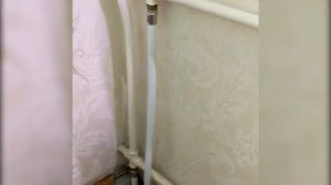 Замена радиаторов отопления. Металлопластик на пресс-соединениях.  Алексеевская