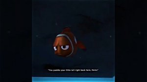 "You in trouble now young man" - Marlin in Finding Nemo