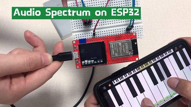 Audio Spectrum On ESP32