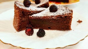 БРАУНИ из ДВУХ ингредиентов! Без МУКИ, без МАСЛА, без САХАРА! Самый ЛЕГКИЙ рецепт шоколадного пирога