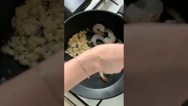 Удон с креветками #удон #креветки #быстроивкусно #азиатскаякухня