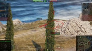 Арта 6 уровня САУ M44. World of Tanks.