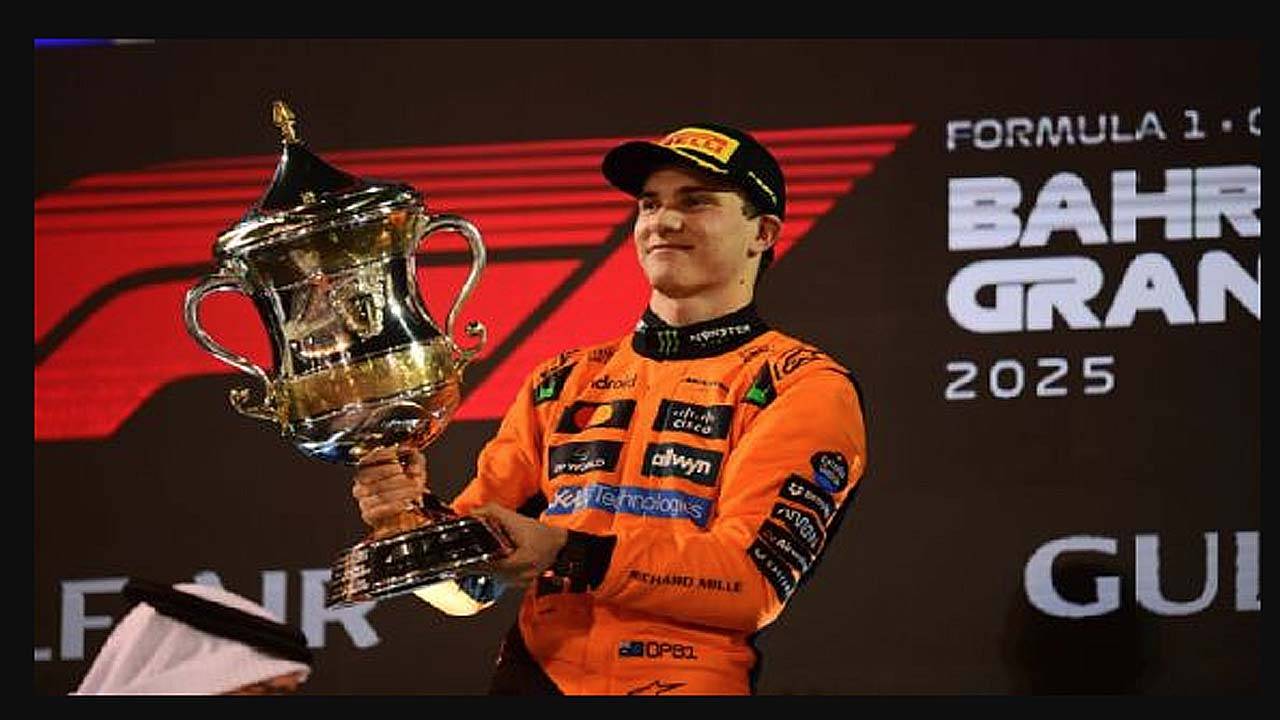 Bahrain GP: Oscar Piastri secures dominant victory, holds off George Russell to win