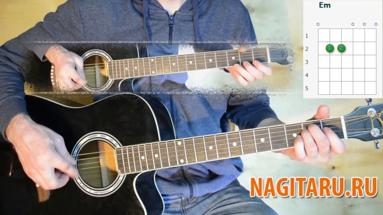 Носков - "Однообразные мелькают". Аккорды, разбор вступления, перебора, на гитаре смотреть онлайн